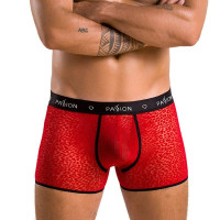 Мужские прозрачные боксеры Passion 046 Short Parker Red S/M
