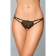 Жіночі стрінги SoftLine G-String 2474 Чорні S/M/L
