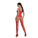 Бодистокинг Passion ECO BS001 с доступом red One Size
