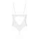 Боди з доступом Obsessive Alissium crotchless teddy, XS/S, лиф с мягкой чашкой, высокие трусики