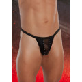 Чоловічі труси SoftLine Thong 4484 Чорні S/M/L