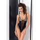 Ефектне Боді Passion MONTANA BODY XXL/XXXL Чорне