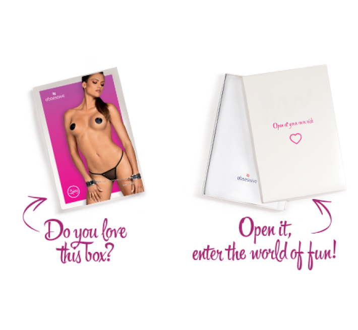 Наручники с блестками и цепью Obsessive A746, черно-золотые.