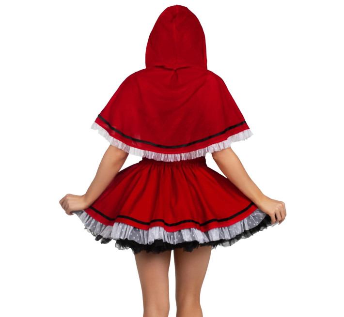 Костюм Красной Шапочки Leg Avenue Flirty Miss Red Top and Skirt M