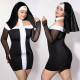 Еротичний костюм монашки JSY P61130 Plus Size