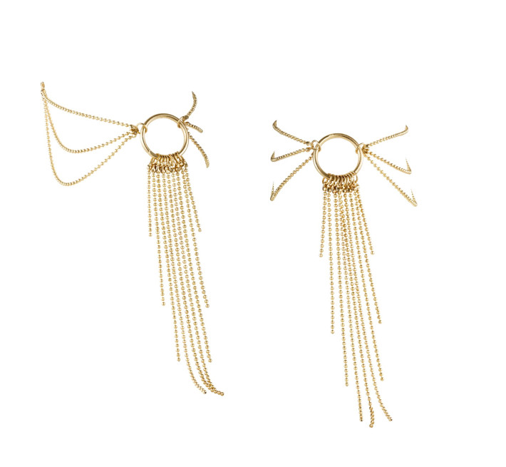 Прикраса для ніг Bijoux Indiscrets Magnifique Feet Chain - Gold