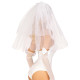 Фата невесты Leg Avenue Tiered bridal veil O/S