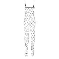 Бодистокинг с большой глазком и открытой грудью Obsessive Bodystocking N102 черный S/M/L