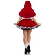 Костюм Красной Шапочки Leg Avenue Flirty Miss Red Top and Skirt M