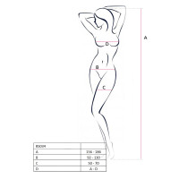 Бодістокінг Passion BS034 S/XL Червоний