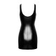 Платье Noir Handmade F344 Powerwetlook dress with garter - S
