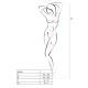 Бодістокінг Passion BS016 S/XL Червоний
