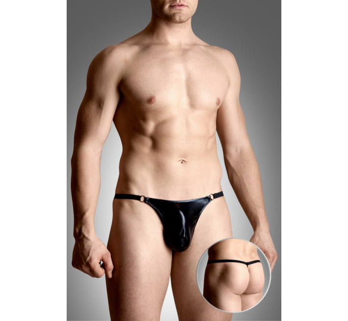 Трусы SoftLine Mens thongs 4487 Черные S/M/L