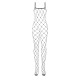 Бодистокинг с большой глазком и открытой грудью Obsessive Bodystocking N102 черный S/M/L