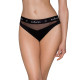 Трусики с прозрачной вставкой Passion PS006 PANTIES M, black