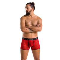 Мужские прозрачные боксеры Passion 046 Parker Red XXL/XXXL