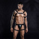Эротический комплект для мужчин JSY трусы + портупея S/M