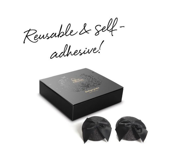 Пэстис Bijoux Indiscrets Burlesque pasties GLITTER and BOW