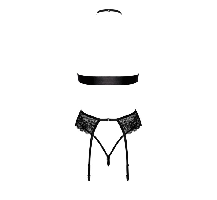 Комплект Kissable Bondage Kiss Set Black L/XL