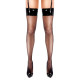 Чулки сетка с виниловым верхом Anne De Ales Domina T4