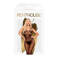 Бодистокинг с доступом к попке Penthouse Dirty mind Черный XL