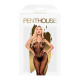 Бодистокинг с доступом к попке Penthouse Dirty mind Черный XL