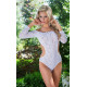 Боді SoftLine Rosa M/L Біле