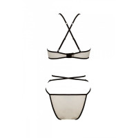 Комплект білизни Passion CHIKA SET, L/XL, cream, топ, трусики