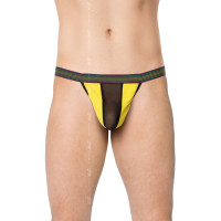 Мужские стринги SoftLine Mens Thong 4529 Желтые OneSize Мужские стринги SoftLine Mens Thong 4529 Желтые OneSize