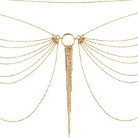 Ланцюжок трусики або ліф Bijoux Indiscrets MAGNIFIQUE Waist Chain Золотий Ланцюжок трусики або ліф Bijoux Indiscrets MAGNIFIQUE Waist Chain Золотий