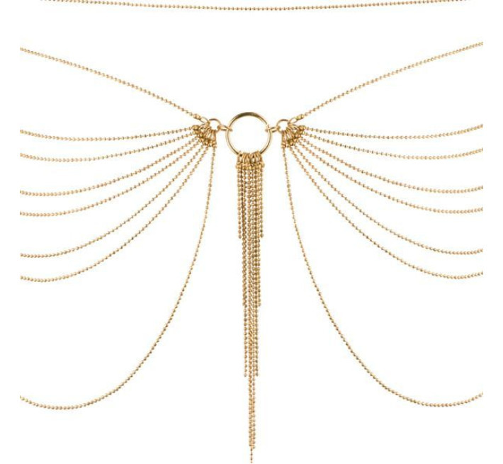 Ланцюжок трусики або ліф Bijoux Indiscrets MAGNIFIQUE Waist Chain Золотий