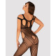 Бодістокінг Obsessive Bodystocking G322 фантасмагорично-силуетний крій black S/M/L