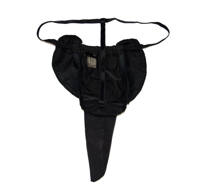 Мужские эротические трусы "Слоник" Black