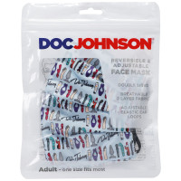Двостороння маска Doc Johnson DJ Reversible and Adjustable face mask Двостороння маска Doc Johnson DJ Reversible and Adjustable face mask