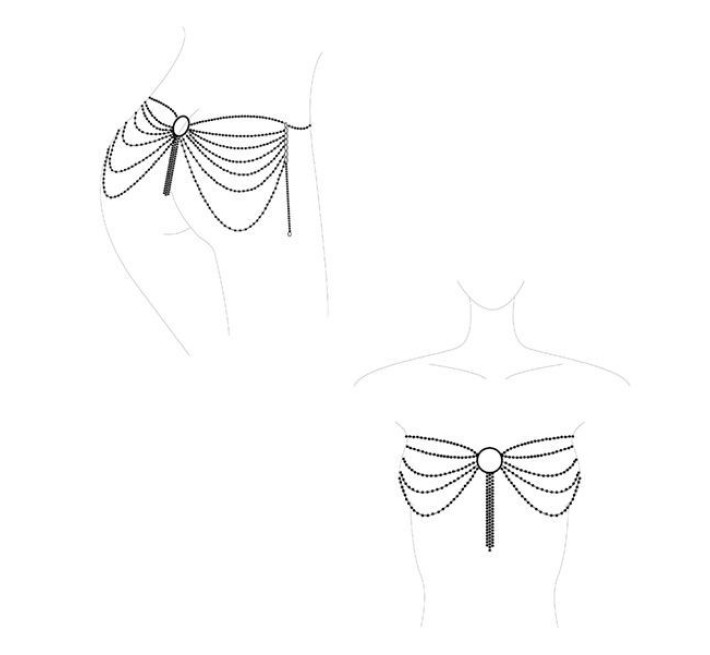 Ланцюжок трусики або ліф Bijoux Indiscrets MAGNIFIQUE Waist Chain Золотий