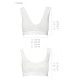 Спортивный топ из эластичного хлопка Passion PS005 TOP M, white