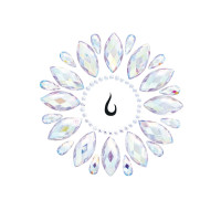 Стрази-прикраси для тіла Leg Avenue Fluer body jewels sticker, наліпки