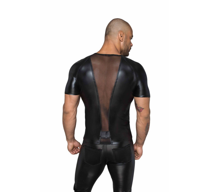 Футболка с мокрым эффектом Noir Handmade H056 Men's T-shirt made of powerwetlook, M