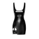 Платье Noir Handmade F344 Powerwetlook dress with garter - 3XL