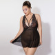 Платье JSY P61151 Black Plus Size
