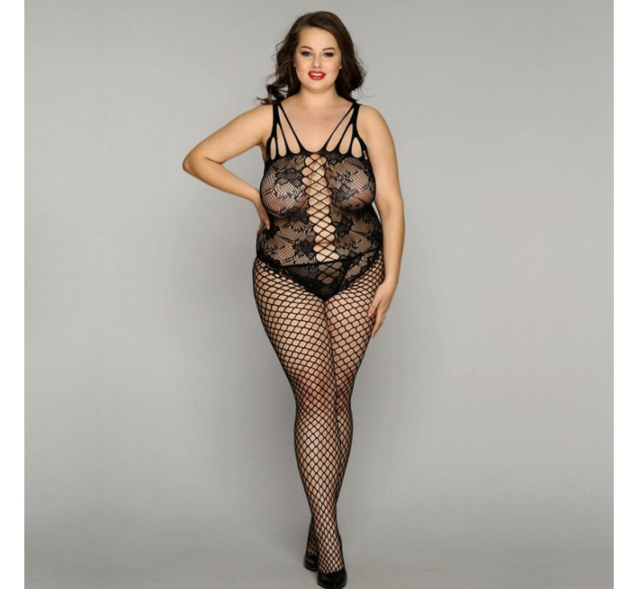 Бодистокинг JSY P81171 Черный Plus Size