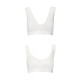 Спортивный топ из эластичного хлопка Passion PS005 TOP M, white