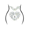 Стразы-украшения для тела Leg Avenue Novalie body jewels sticker, наклейки