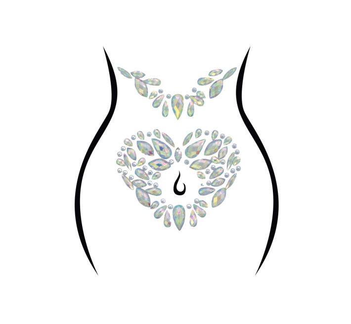 Стразы-украшения для тела Leg Avenue Novalie body jewels sticker, наклейки