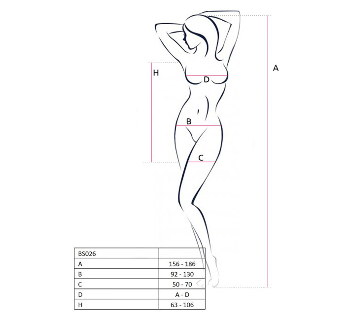Короткое мини платье Passion BS026 S/XL Белое