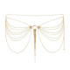 Ланцюжок трусики або ліф Bijoux Indiscrets MAGNIFIQUE Waist Chain Золотий