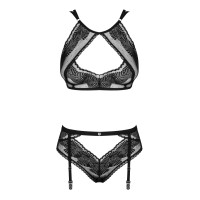 Комплект Obsessive Allastia 2-pcs set black S/M Комплект Obsessive Allastia 2-pcs set black S/M