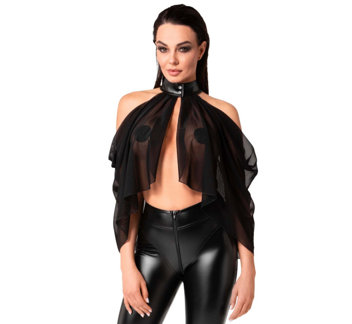 Болеро Noir Handmade F349 Tulle bolero - 3XL