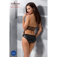Боді монокіні Passion під латекс LAMIS BODY Чорне XXL/XXXL