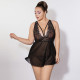 Платье JSY P61151 Black Plus Size